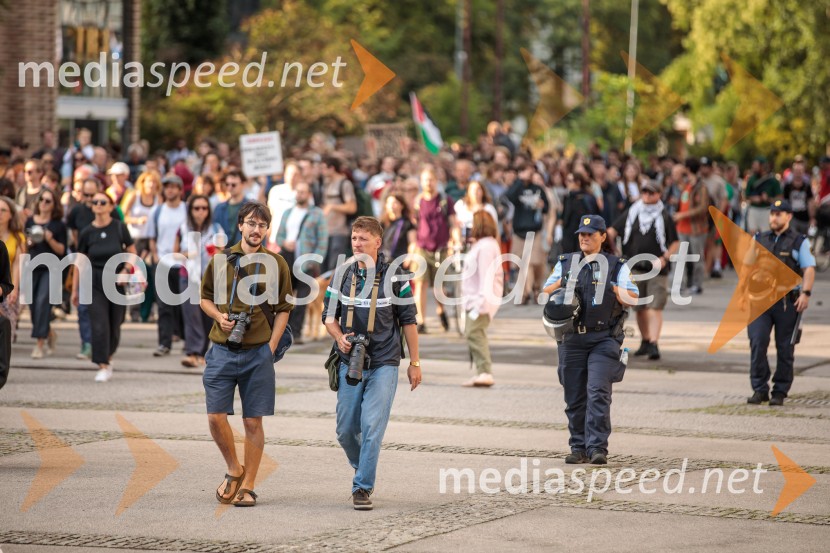 Protest civilne družbe Gaza strada, kaj dela vlada!?