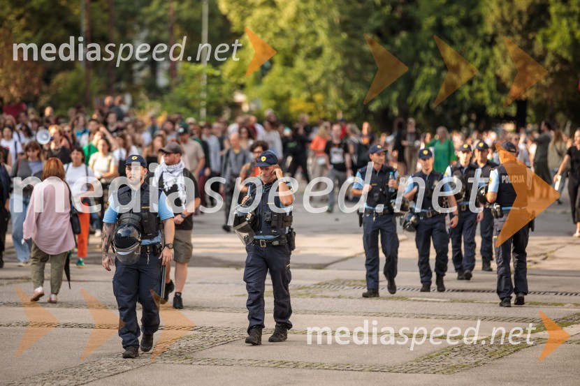 Protest civilne družbe Gaza strada, kaj dela vlada!?