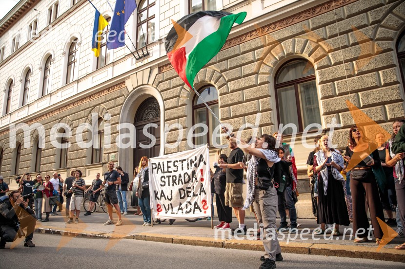 Protest civilne družbe Gaza strada, kaj dela vlada!?