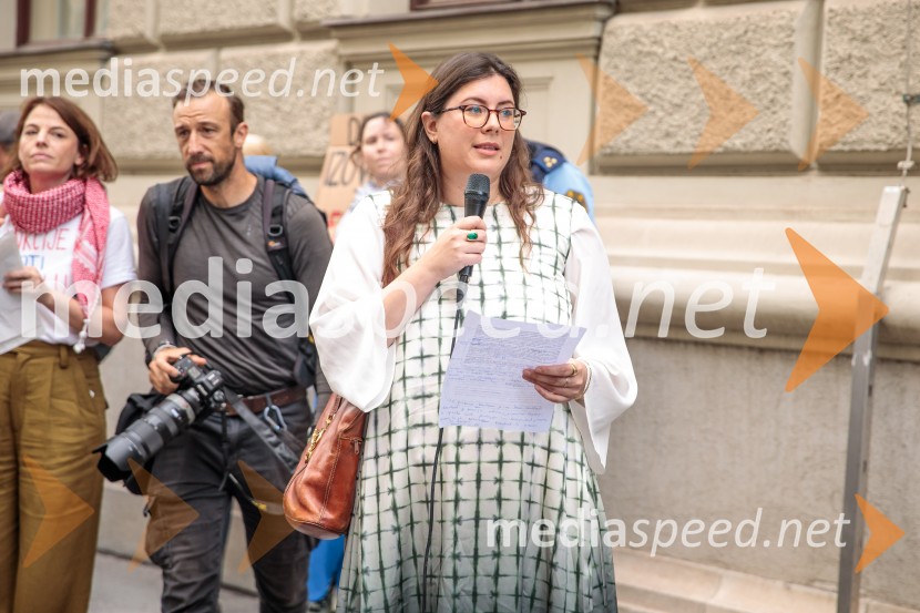  Iva Ramuš CvetkovičProtest civilne družbe Gaza strada, kaj dela vlada!?