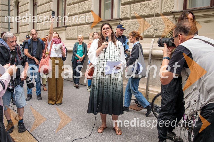  Iva Ramuš CvetkovičProtest civilne družbe Gaza strada, kaj dela vlada!?