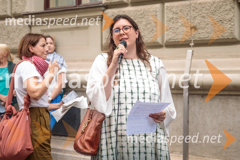  Iva Ramuš CvetkovičProtest civilne družbe Gaza strada, kaj dela vlada!?