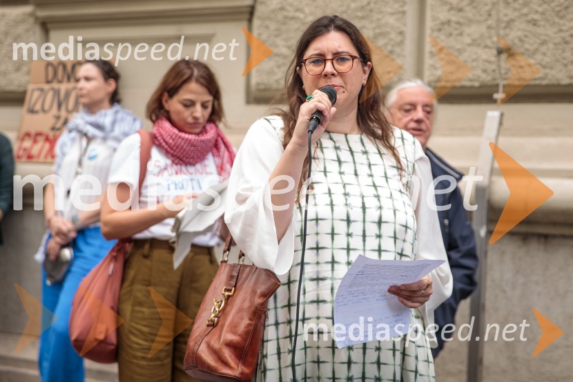  Iva Ramuš CvetkovičProtest civilne družbe Gaza strada, kaj dela vlada!?