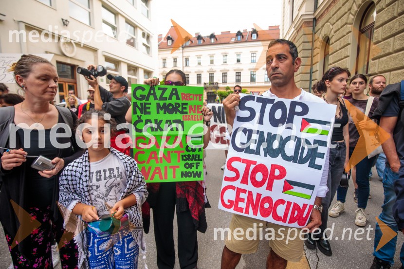 Protest civilne družbe Gaza strada, kaj dela vlada!?