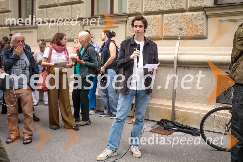 Protest civilne družbe Gaza strada, kaj dela vlada!?