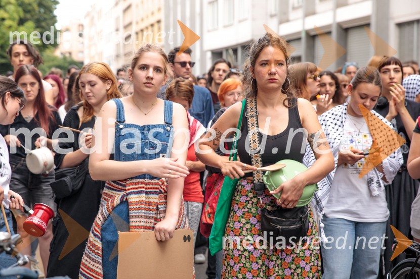 Protest civilne družbe Gaza strada, kaj dela vlada!?