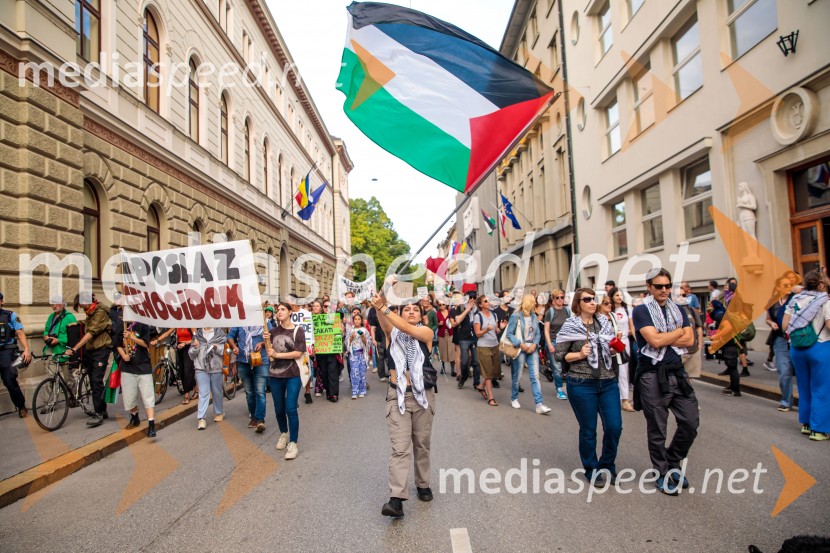 Protest civilne družbe Gaza strada, kaj dela vlada!?