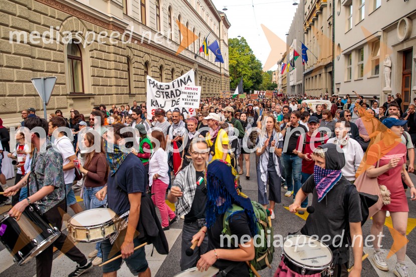Protest civilne družbe Gaza strada, kaj dela vlada!?