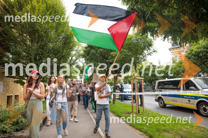 Protest civilne družbe Gaza strada, kaj dela vlada!?