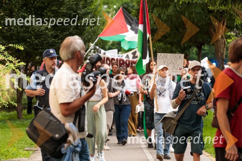 Protest civilne družbe Gaza strada, kaj dela vlada!?