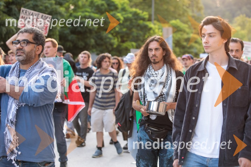 Protest civilne družbe Gaza strada, kaj dela vlada!?