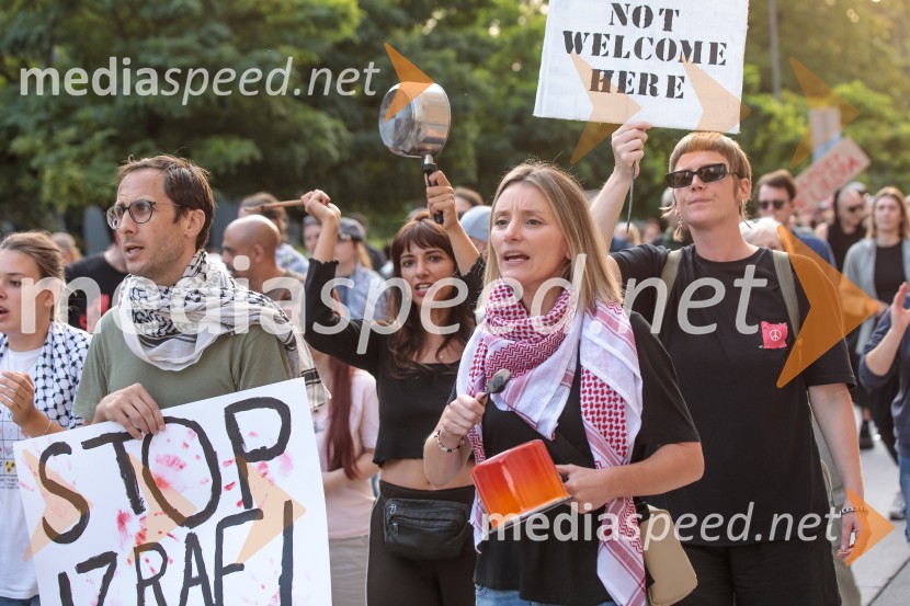 Protest civilne družbe Gaza strada, kaj dela vlada!?