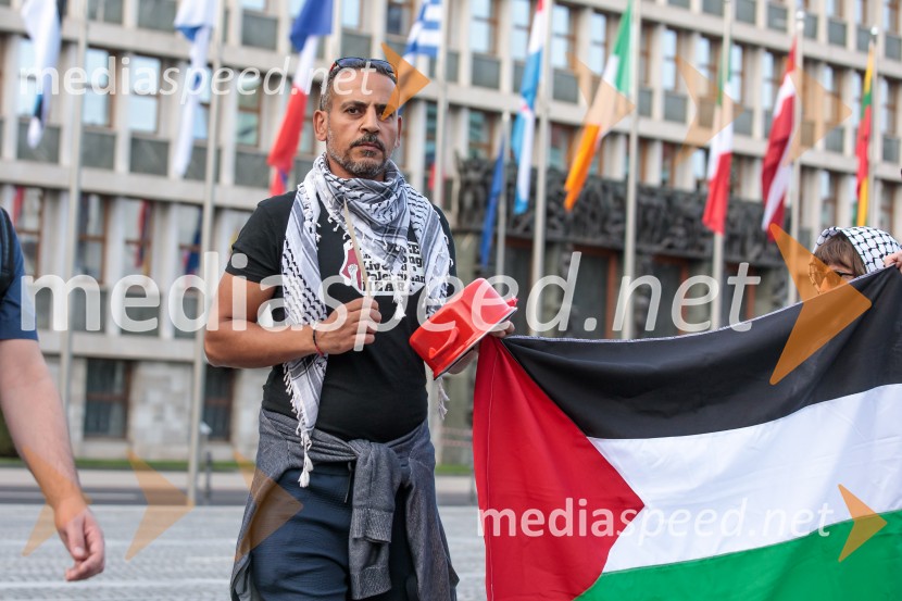 Protest civilne družbe Gaza strada, kaj dela vlada!?