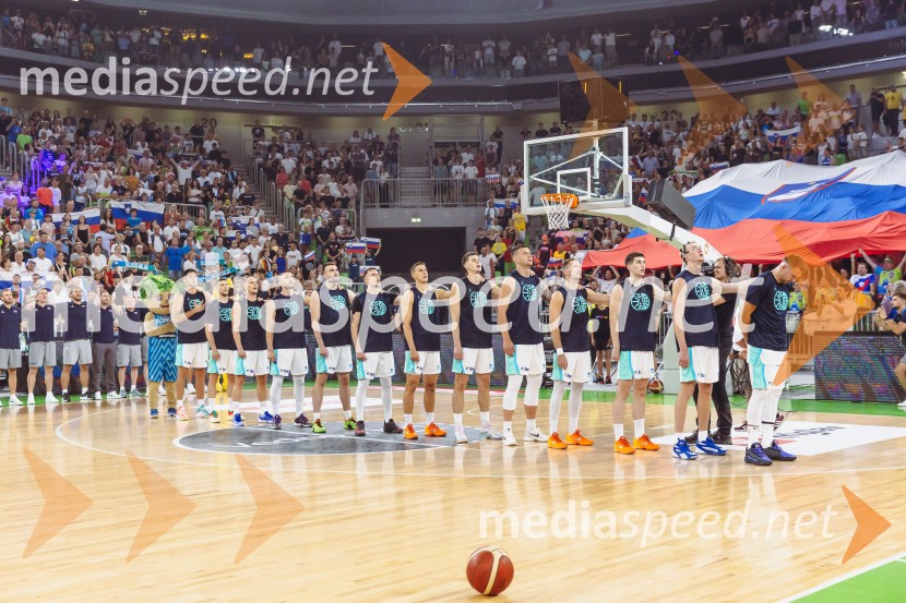 Slovenija : Nemčija, Košarka