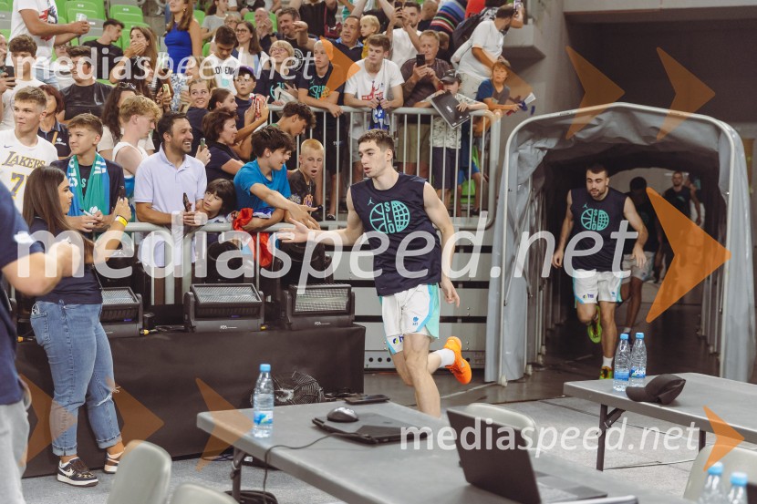 Slovenija : Nemčija, Košarka