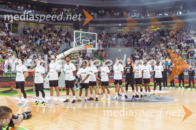 Slovenija : Nemčija, Košarka