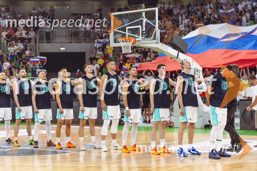 Slovenija : Nemčija, Košarka