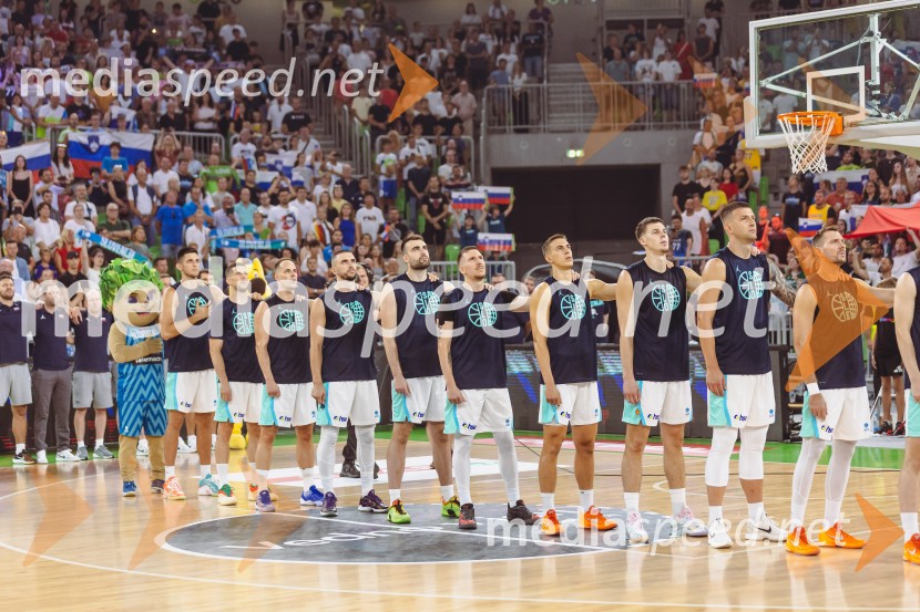 Slovenija : Nemčija, Košarka