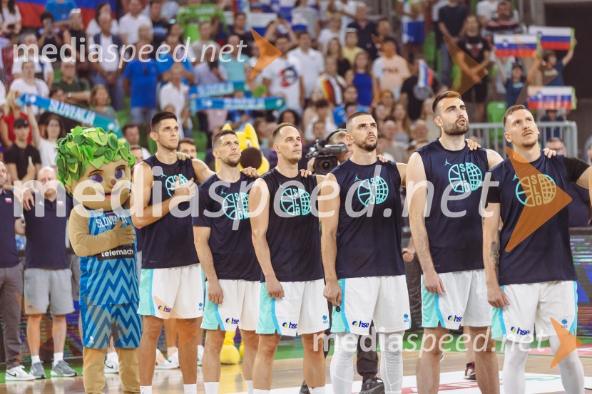 Slovenija : Nemčija, Košarka