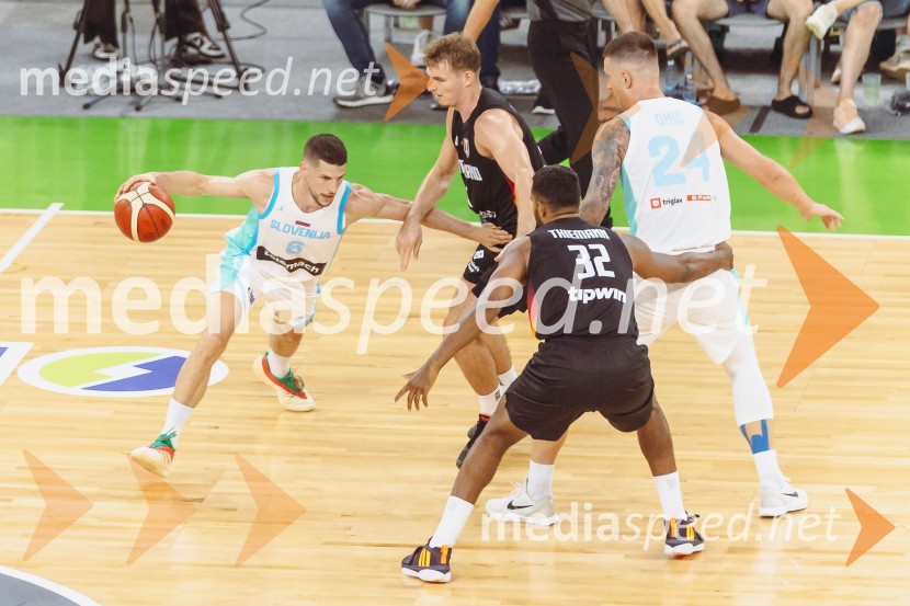  Aleksej  Nikolić, košarkar;  ... Slovenija : Nemčija, Košarka