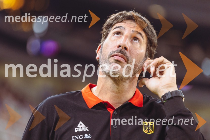  Alex Mumbru, košarkarski trenerSlovenija : Nemčija, Košarka