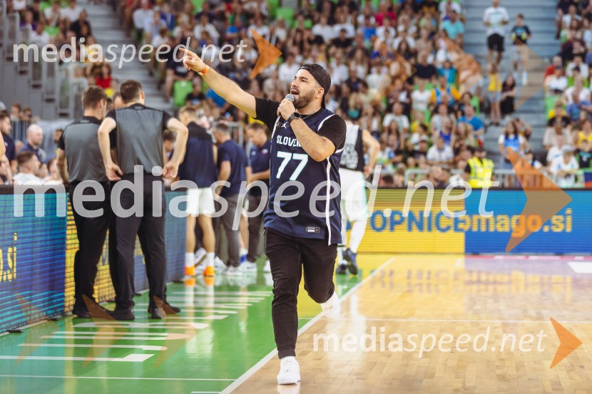 Slovenija : Nemčija, Košarka