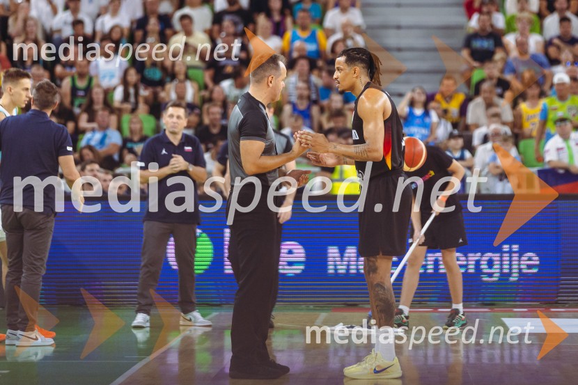 Slovenija : Nemčija, Košarka