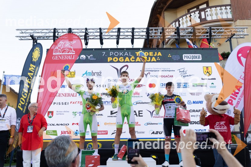  Maj Bohak, kolesar;  David Adam, kolesar;  Luka Močnik, kolesar7. Pokal Tadeja Pogačarja v Komendi