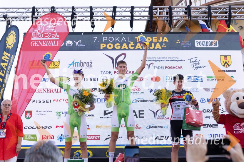  Maj Bohak, kolesar;  David Adam, kolesar;  Luka Močnik, kolesar7. Pokal Tadeja Pogačarja v Komendi