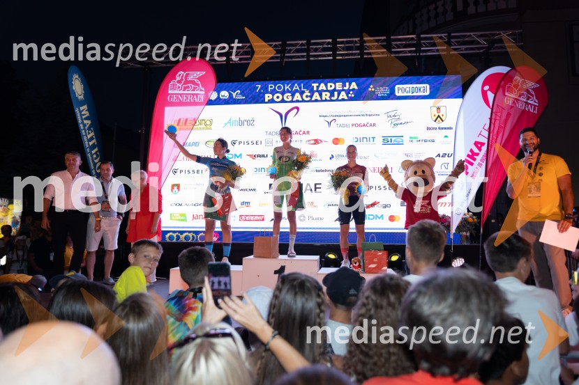  Anet Trakonja, kolesarka;  Hana Jeromel, kolesarka;  Emilie Patru, kolesarka7. Pokal Tadeja Pogačarja v Komendi