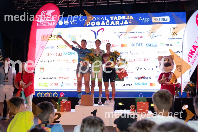  Anet Trakonja, kolesarka;  Hana Jeromel, kolesarka;  Emilie Patru, kolesarka7. Pokal Tadeja Pogačarja v Komendi