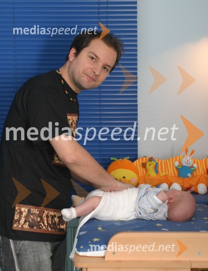 Zvone Tomac in sin NikoNatka Geržina in Zvone Tomac