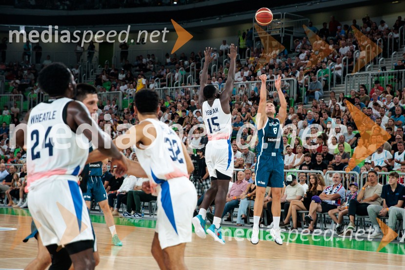 Prva zmaga Slovenije: Dončić blestel proti Veliki Britaniji