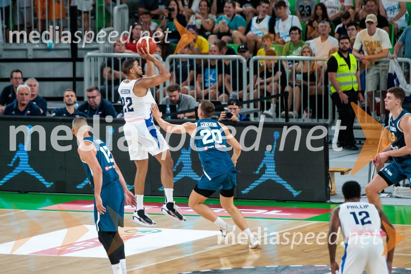 Prva zmaga Slovenije: Dončić blestel proti Veliki Britaniji