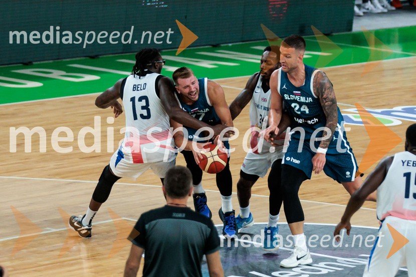 Prva zmaga Slovenije: Dončić blestel proti Veliki Britaniji