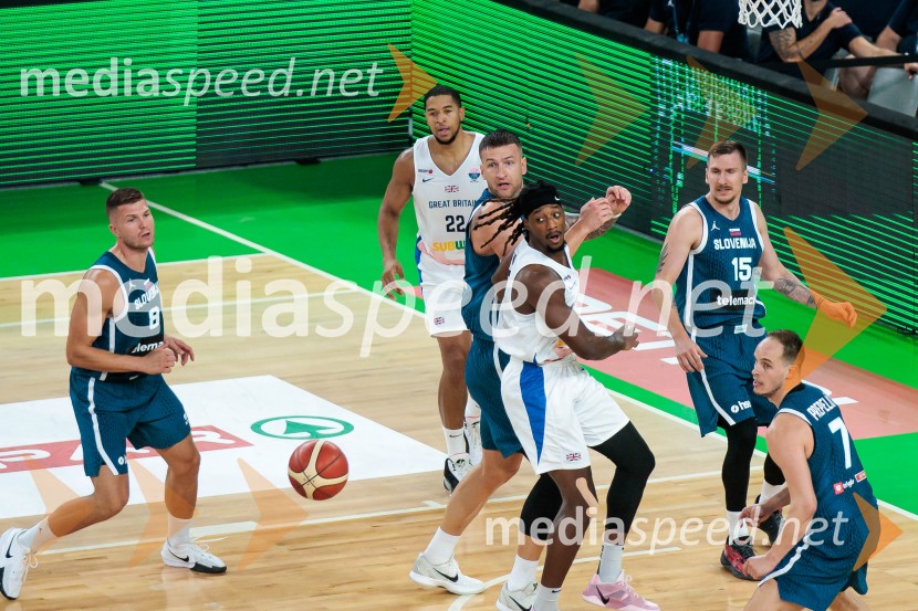 Prva zmaga Slovenije: Dončić blestel proti Veliki Britaniji