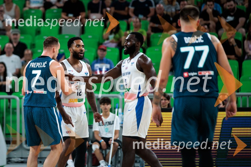 Prva zmaga Slovenije: Dončić blestel proti Veliki Britaniji