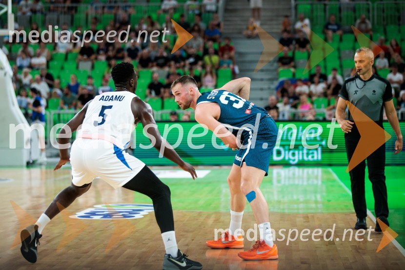  ... ;  Leon Stergar, košarkarPrva zmaga Slovenije: Dončić blestel proti Veliki Britaniji