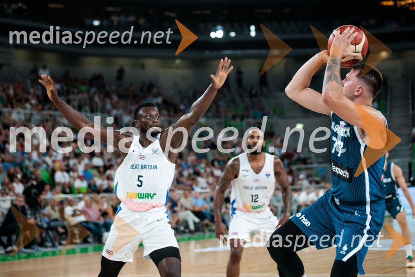  ... ;  ... ;  Luka  Dončić, košarkarPrva zmaga Slovenije: Dončić blestel proti Veliki Britaniji