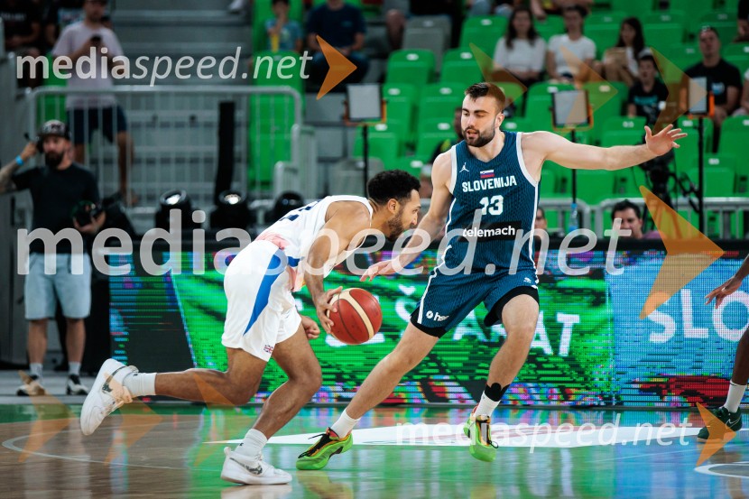  Robert Jurković, košarkarPrva zmaga Slovenije: Dončić blestel proti Veliki Britaniji