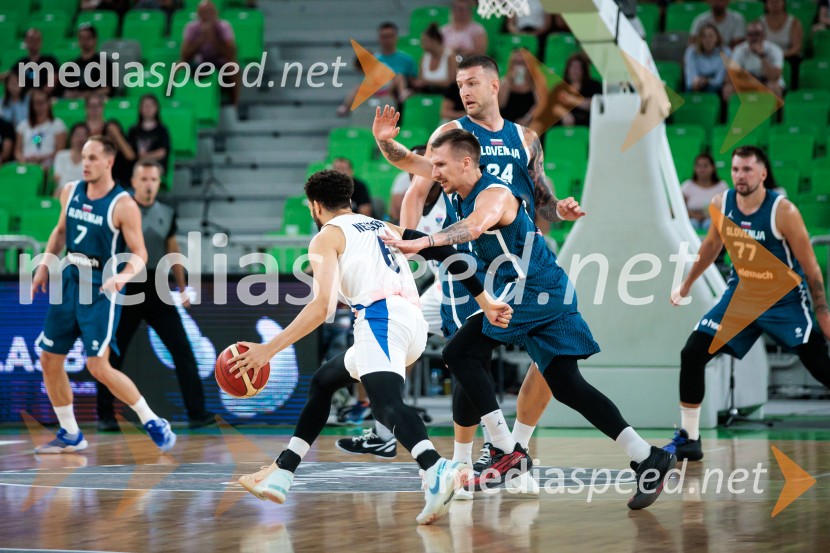 Prva zmaga Slovenije: Dončić blestel proti Veliki Britaniji