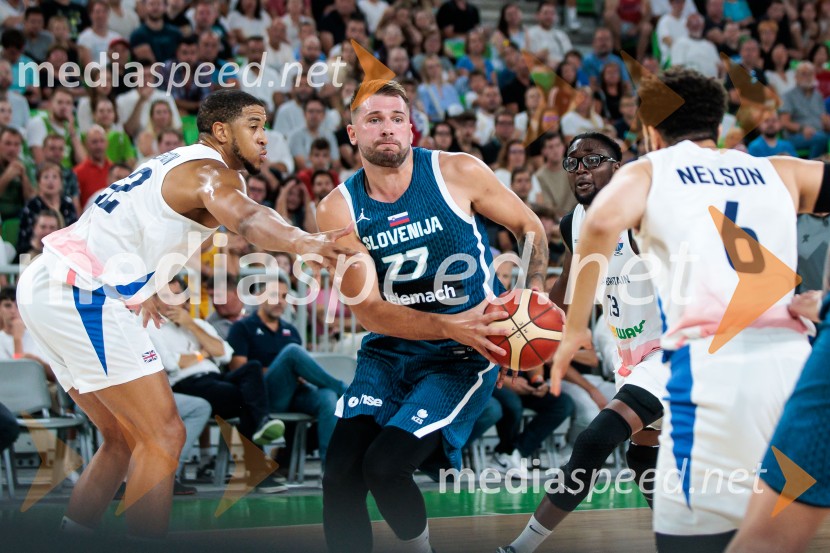  ... ;  Luka  Dončić, košarkar;  ... Prva zmaga Slovenije: Dončić blestel proti Veliki Britaniji