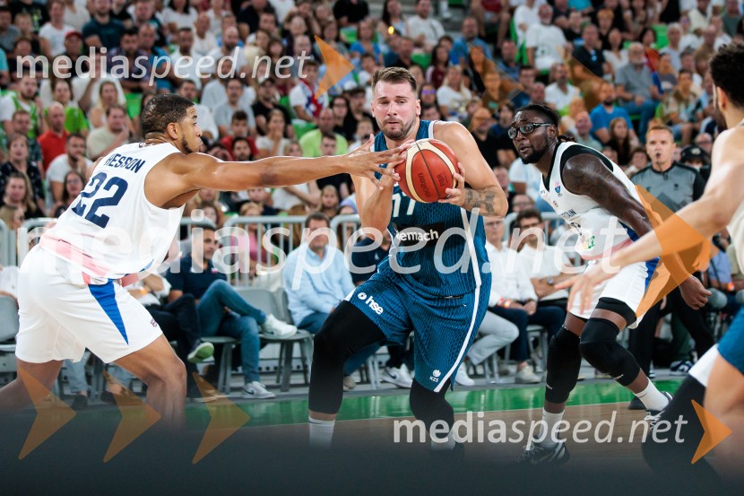  ... ;  Luka  Dončić, košarkar;  ... Prva zmaga Slovenije: Dončić blestel proti Veliki Britaniji