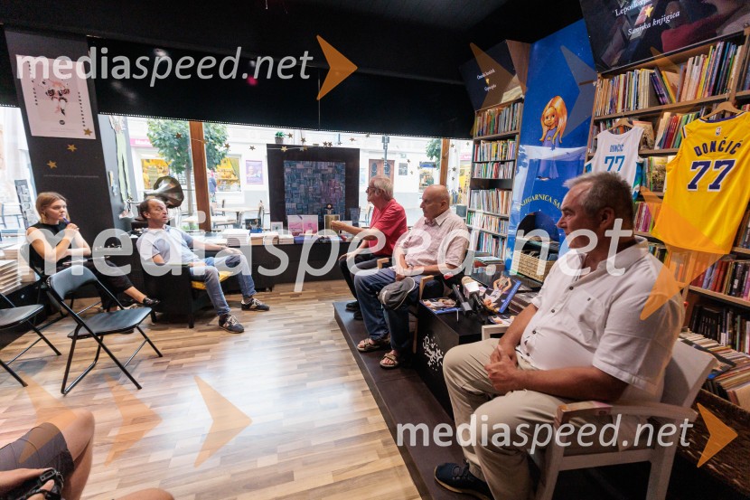 Novinarska konferenca ob izidu knjige 77: Osrečenost v času Luke Dončića