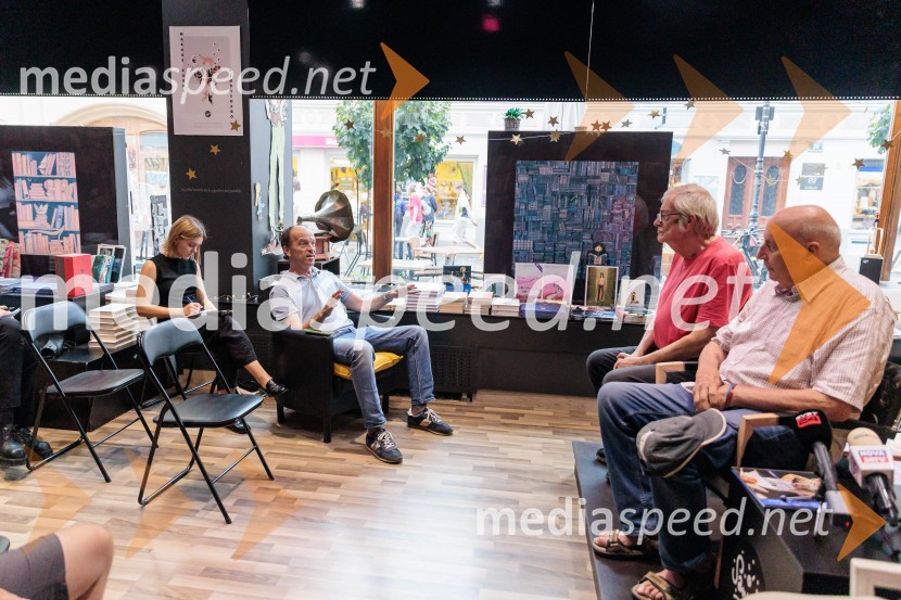 Novinarska konferenca ob izidu knjige 77: Osrečenost v času Luke Dončića