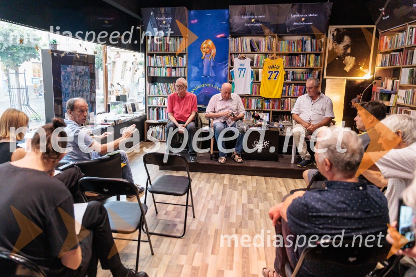 Novinarska konferenca ob izidu knjige 77: Osrečenost v času Luke Dončića