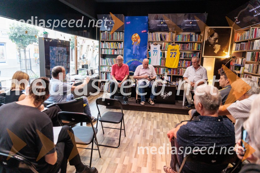 Novinarska konferenca ob izidu knjige 77: Osrečenost v času Luke Dončića