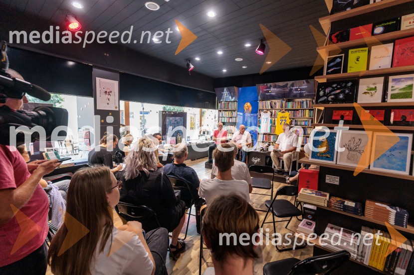 Novinarska konferenca ob izidu knjige 77: Osrečenost v času Luke Dončića