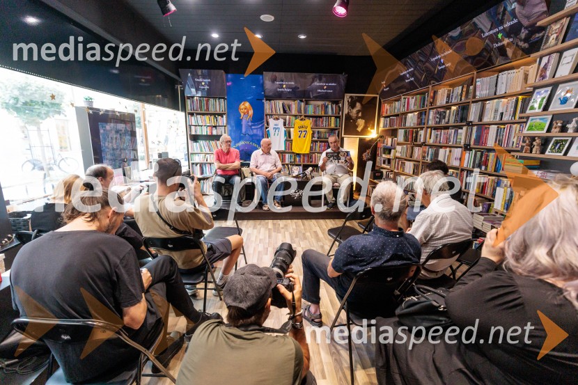 Novinarska konferenca ob izidu knjige 77: Osrečenost v času Luke Dončića