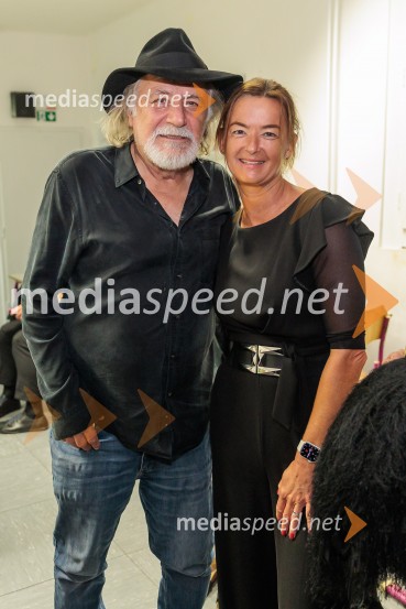  Rade Šerbedžija, igralec, glasbenik;  Tanja Fajon, podpredsednica vlade in ministrica za zunanje zadeveRade Šerbedžija: Moj klobuk ima 3 luknje, Ljubljana Festival